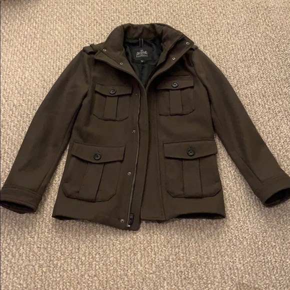 Express | Jackets \u0026 Coats | Olive Green 